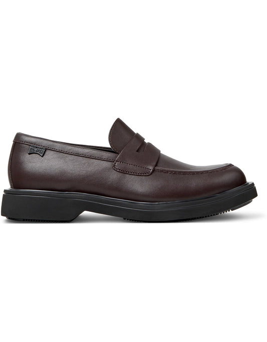 Mocasines Para Hombre De La Marca Camper Modelo Norman Domaine Umber/Norman Negro De Color Marrón