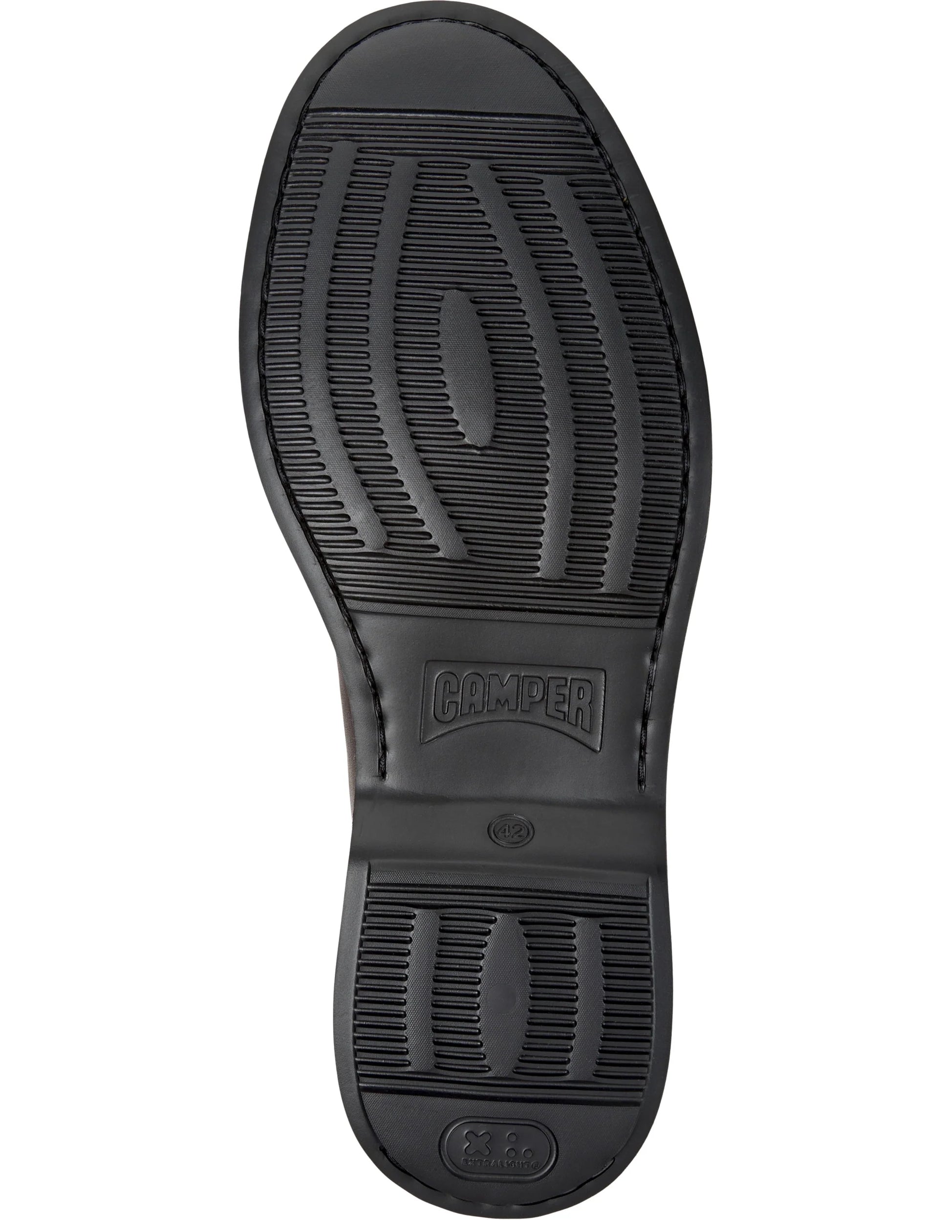 Mocasines Para Hombre De La Marca Camper Modelo Norman Domaine Umber/Norman Negro De Color Marrón