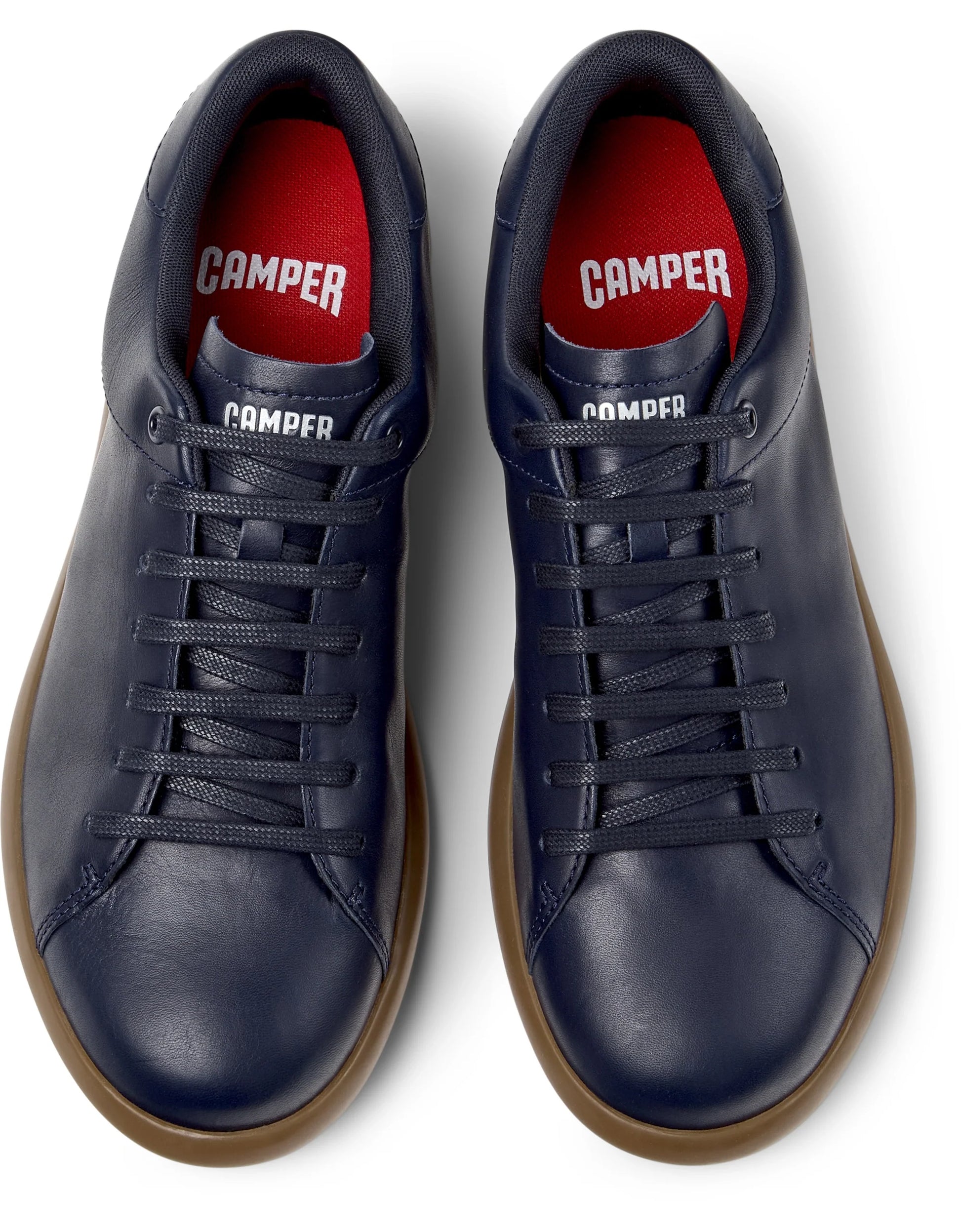 Zapatos Casual Para Hombre De La Marca Camper Modelo Pelotas Soller Ultrasoft Harbor/Psoller Miel De Color Azul