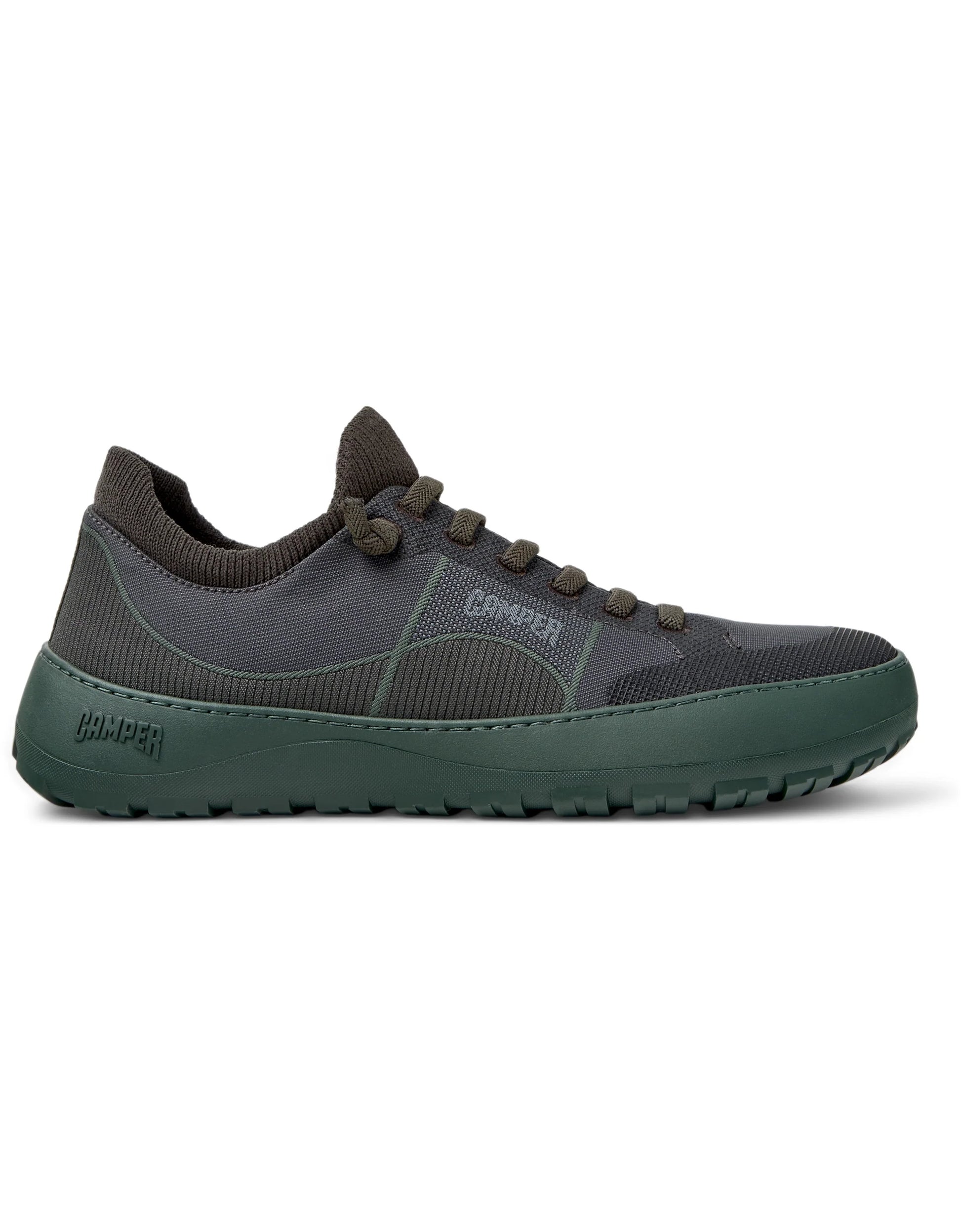 Sneakers Para Hombre De La Marca Camper Modelo Peu Serra Jacquard Ufo-Meteor/Peu Serra Arume De Color Gris