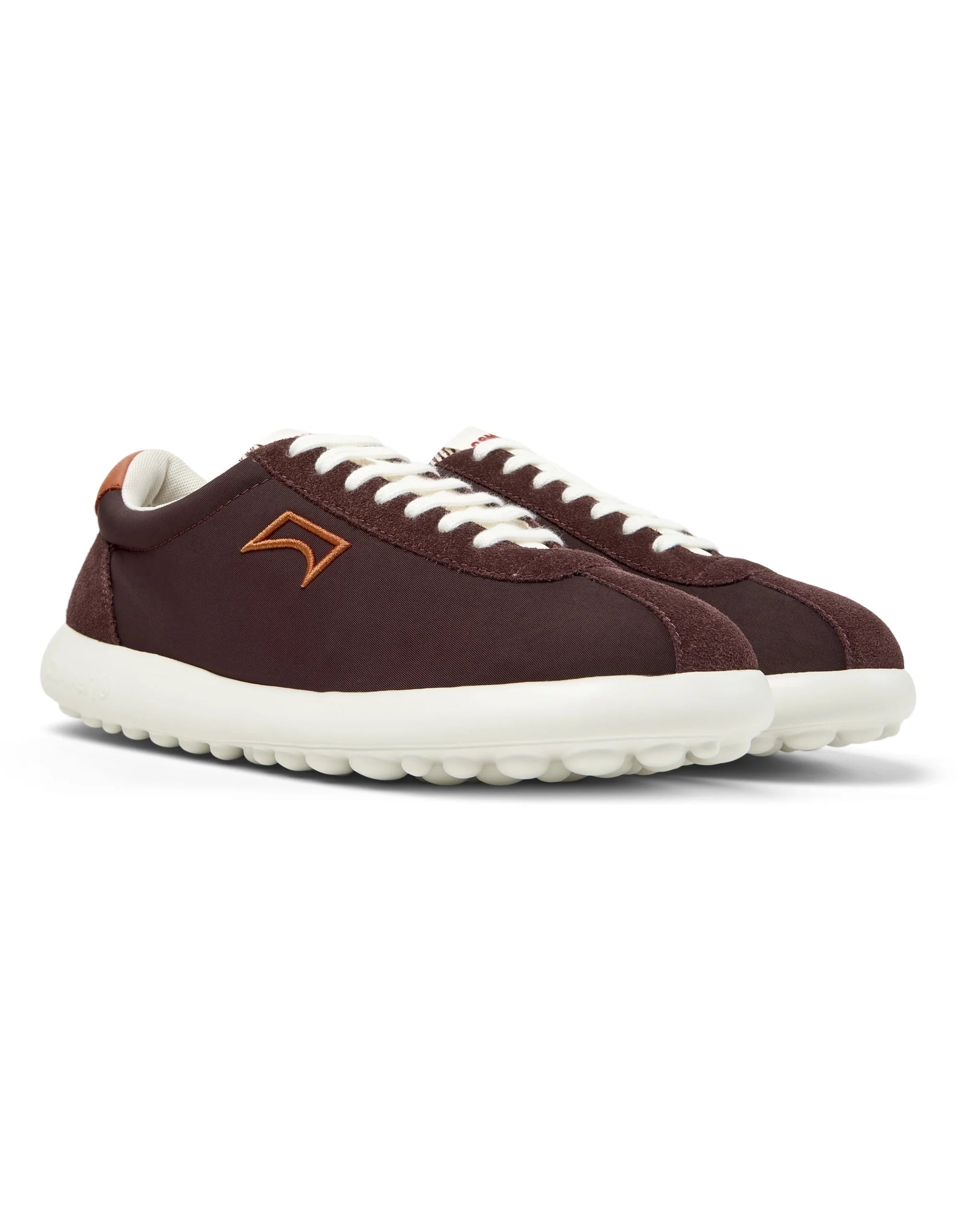 Sneakers Para Hombre De La Marca Camper Modelo Pelotas Xlf Rug Beizos,Vega Beizos/Fiesta Houston De Color Burdeos