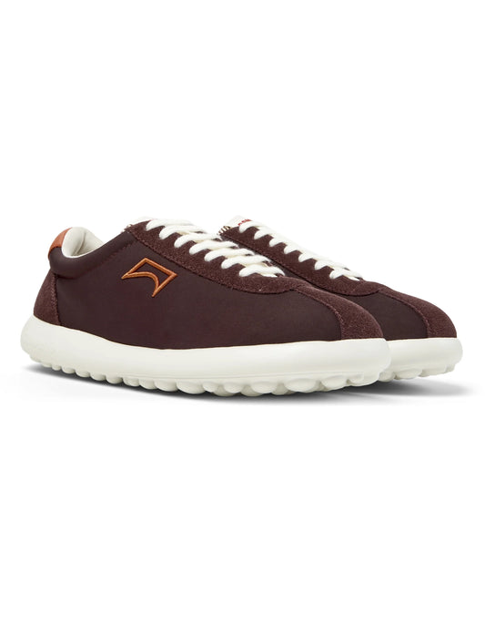 Sneakers Para Hombre De La Marca Camper Modelo Pelotas Xlf Rug Beizos,Vega Beizos/Fiesta Houston De Color Burdeos