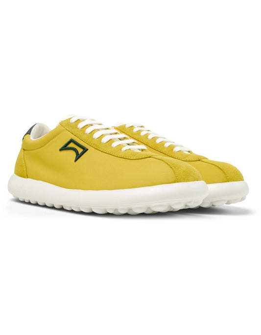 Sneakers Para Hombre De La Marca Camper Modelo Pelotas Xlf Rug Millo,Vega Millo/Fiesta Houston De Color Amarillo