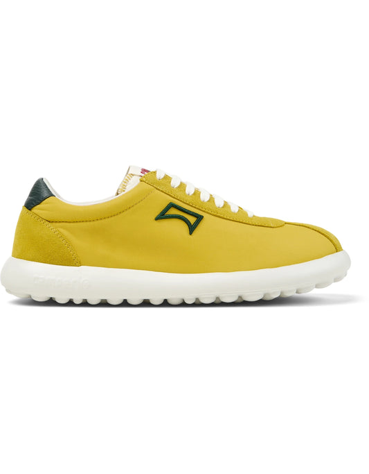 Sneakers Para Hombre De La Marca Camper Modelo Pelotas Xlf Rug Millo,Vega Millo/Fiesta Houston De Color Amarillo