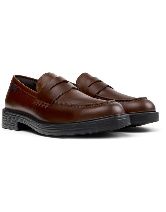 Mocasines Para Hombre De La Marca Camper Modelo Dean Campus Cola/Dean Negro De Color Marrón