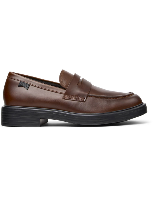 Mocasines Para Hombre De La Marca Camper Modelo Dean Campus Cola/Dean Negro De Color Marrón