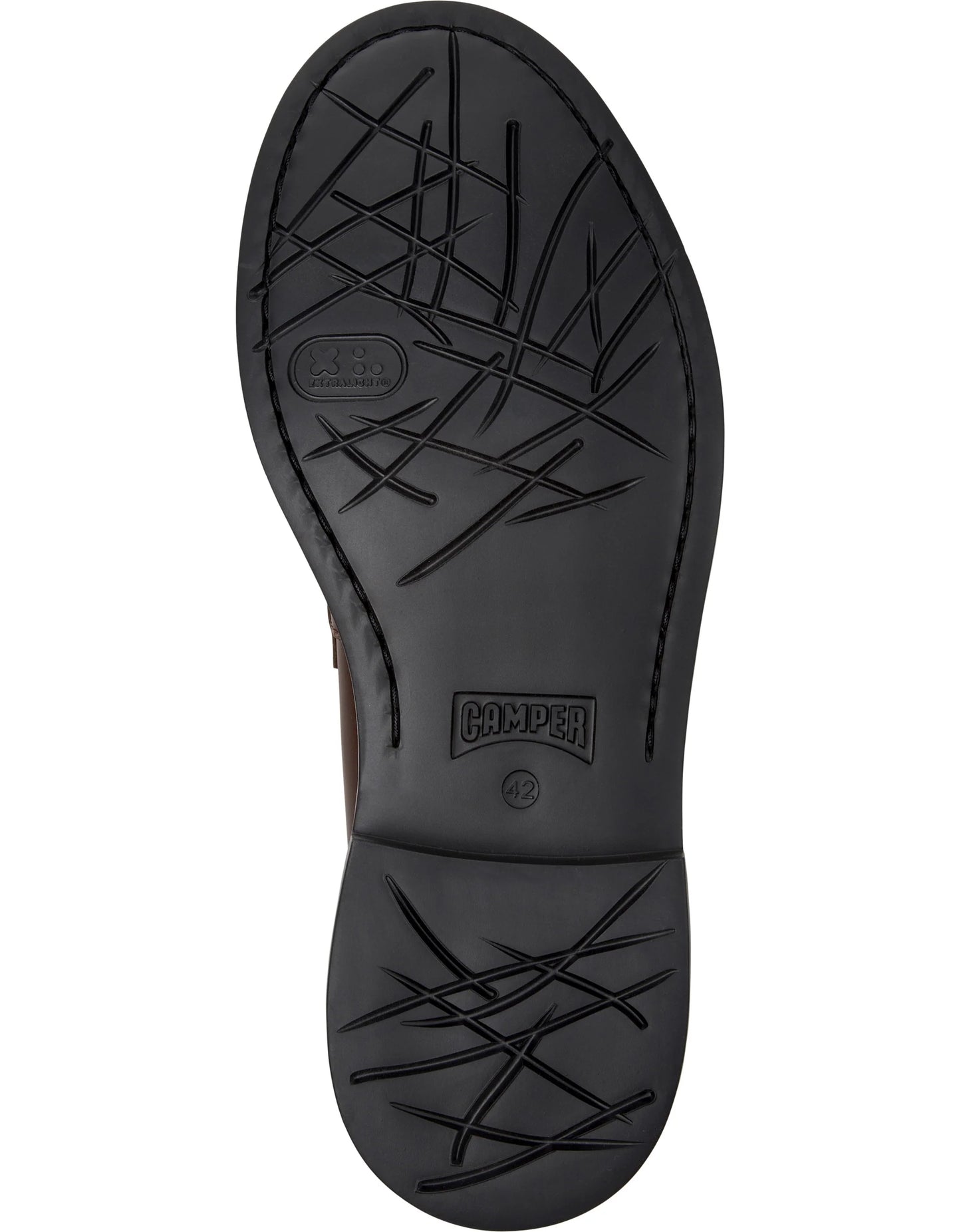 Mocasines Para Hombre De La Marca Camper Modelo Dean Campus Cola/Dean Negro De Color Marrón