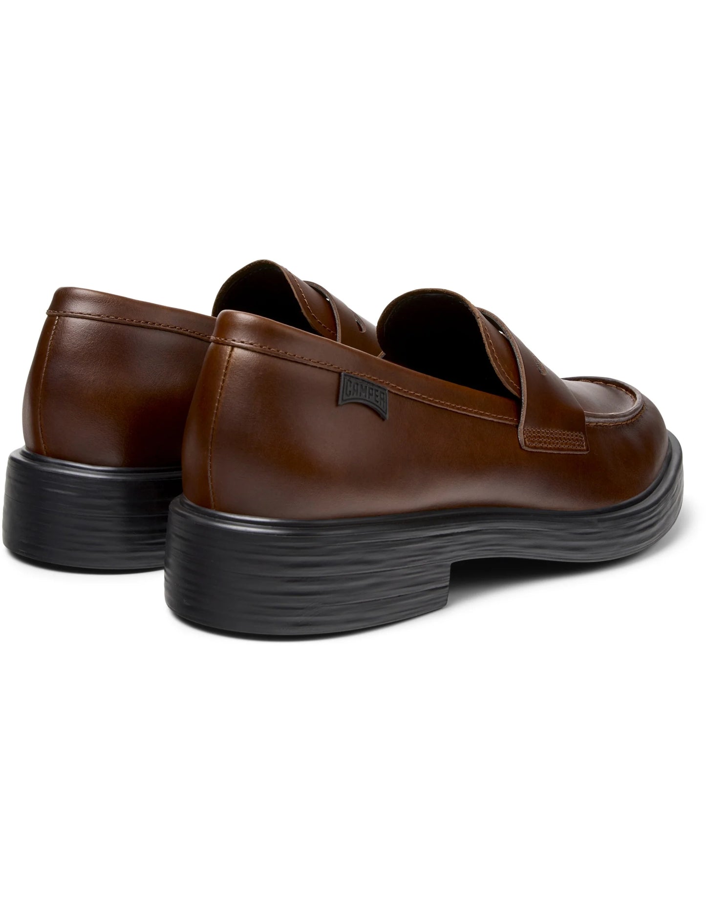 Mocasines Para Hombre De La Marca Camper Modelo Dean Campus Cola/Dean Negro De Color Marrón