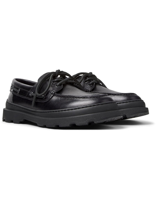 Mocasines Para Hombre De La Marca Camper Modelo Brutus+ Dakota Negro/Brutus+ Negro De Color Negro