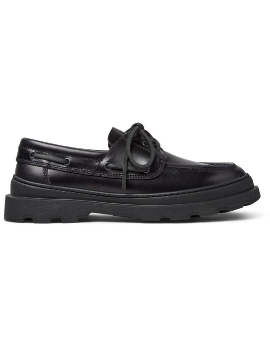 Mocasines Para Hombre De La Marca Camper Modelo Brutus+ Dakota Negro/Brutus+ Negro De Color Negro