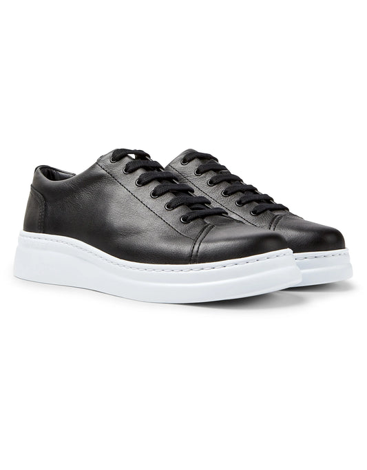 Sneakers Para Mujer De La Marca Camper Modelo Runner Up Rebound Negro/Spin Optic De Color Negro