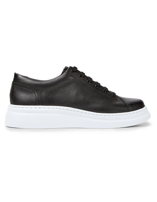 Sneakers Para Mujer De La Marca Camper Modelo Runner Up Rebound Negro/Spin Optic De Color Negro