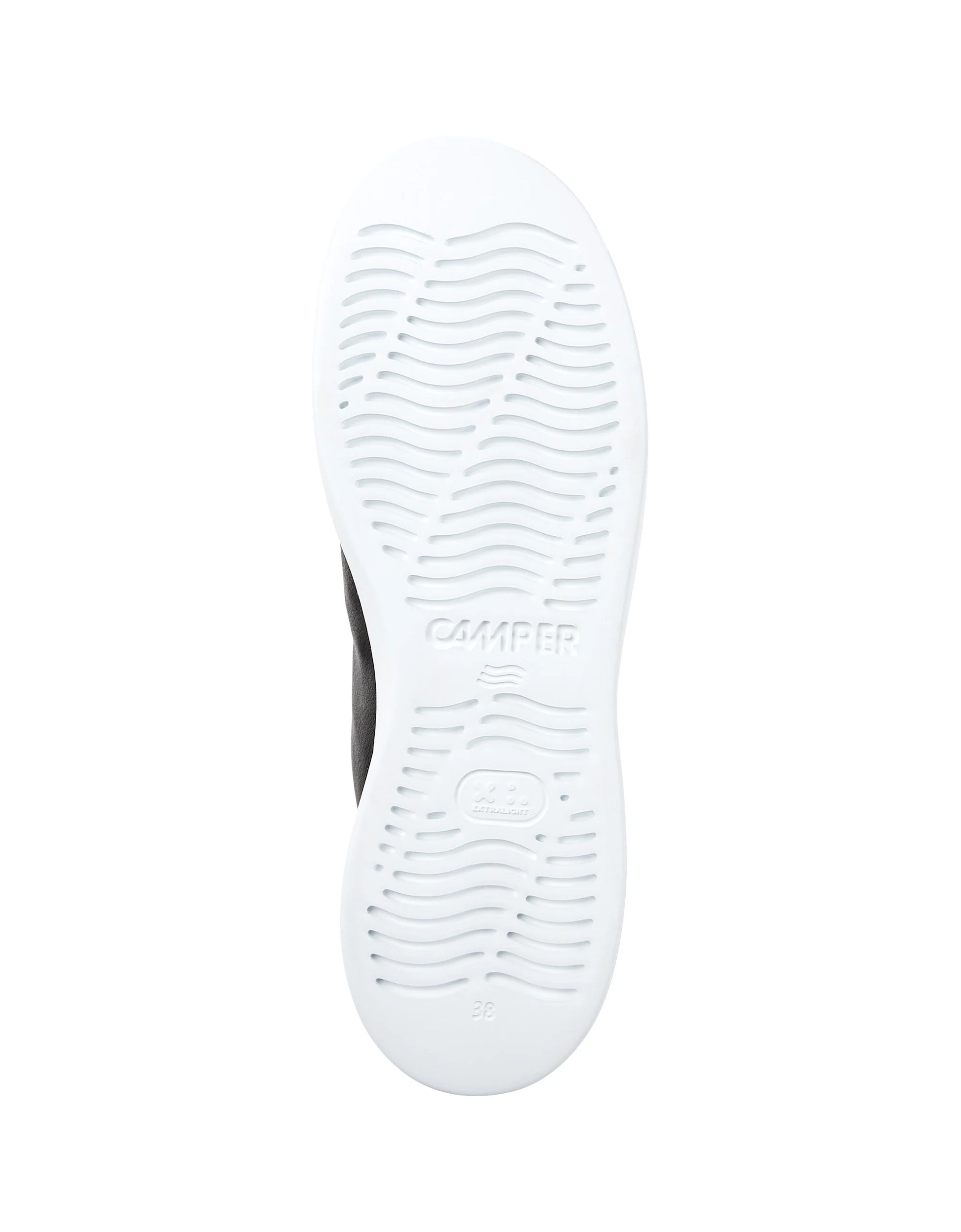 Sneakers Para Mujer De La Marca Camper Modelo Runner Up Rebound Negro/Spin Optic De Color Negro