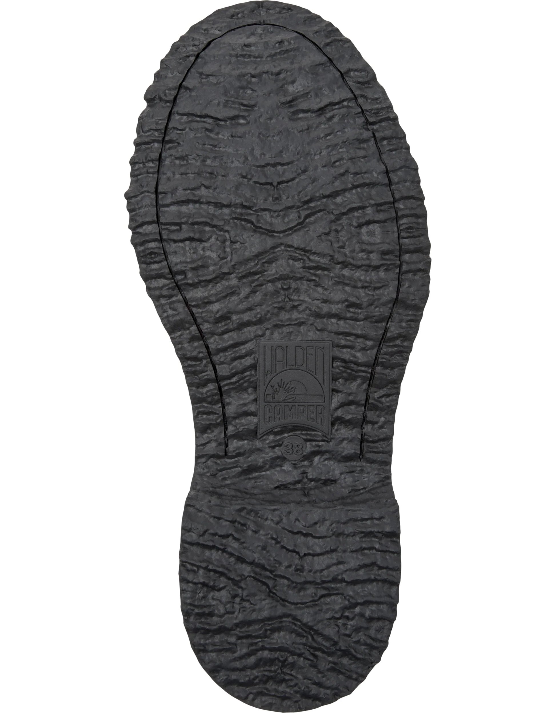 Mocasines Para Mujer De La Marca Camper Modelo Walden Mimi Beizos/Walden Negro De Color Burdeos
