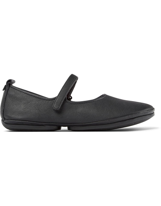 Mocasines Para Mujer De La Marca Camper Modelo Right Nina Sella Negro/Isla Ry Negro De Color Negro
