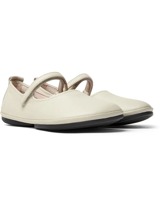 Mocasines Para Mujer De La Marca Camper Modelo Right Nina Sella Hely/Isla Ry Negro De Color Beige