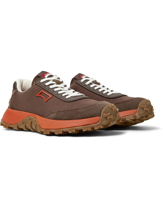 Sneakers Para Mujer De La Marca Camper Modelo Drift Trail Rug Oleo,Camisole Cola/Dtrail Geum-Miel De Color Marrón