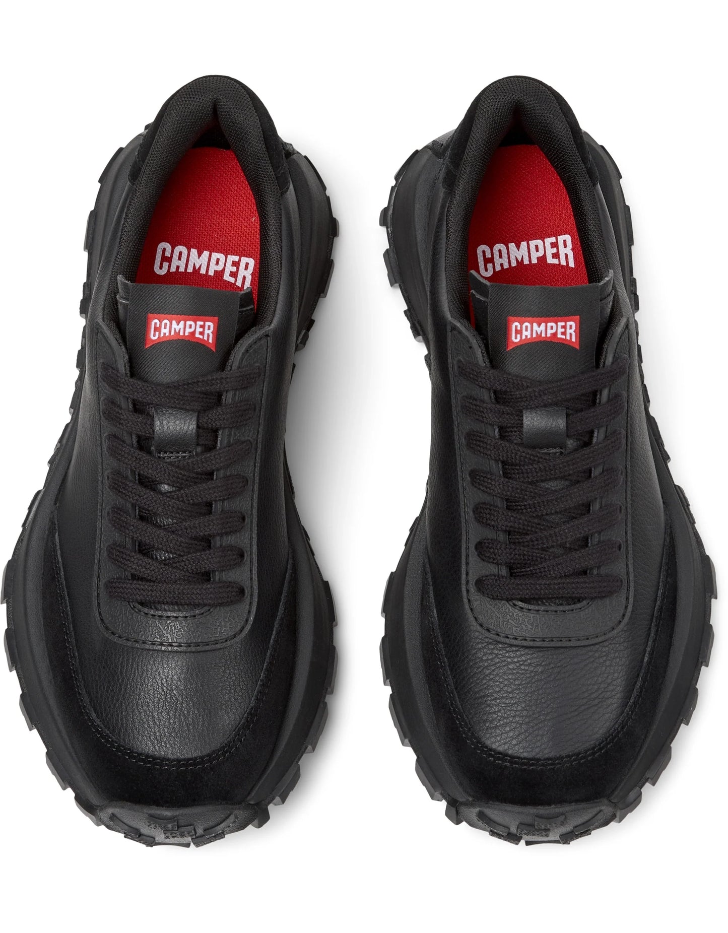 Sneakers Para Mujer De La Marca Camper Modelo Drift Trail Rug Negro,Sella Negro/Dtrail Negro De Color Negro