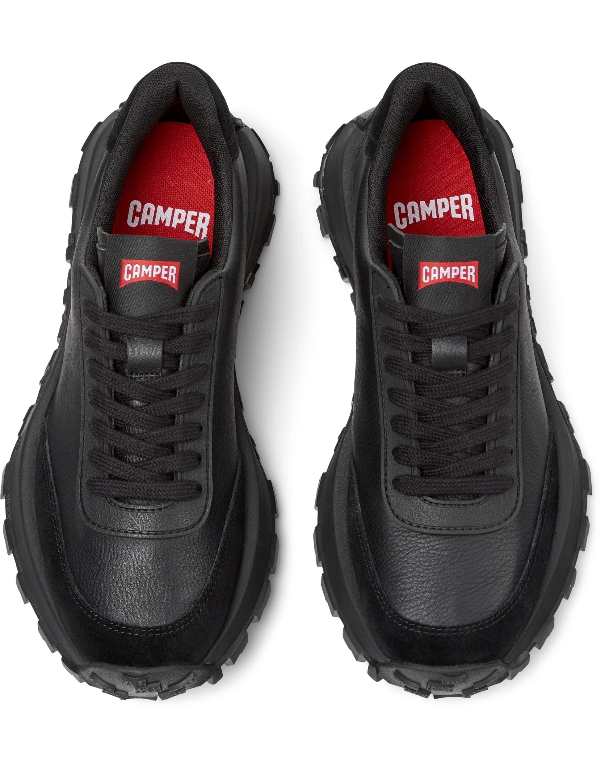 Sneakers Para Mujer De La Marca Camper Modelo Drift Trail Rug Negro,Sella Negro/Dtrail Negro De Color Negro