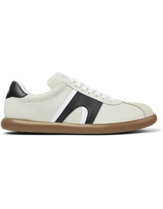 Sneakers Para Mujer De La Marca Camper Modelo Pelotas Soller Rug Hely,Ozette Houston/Psoller Miel De Color Blanco