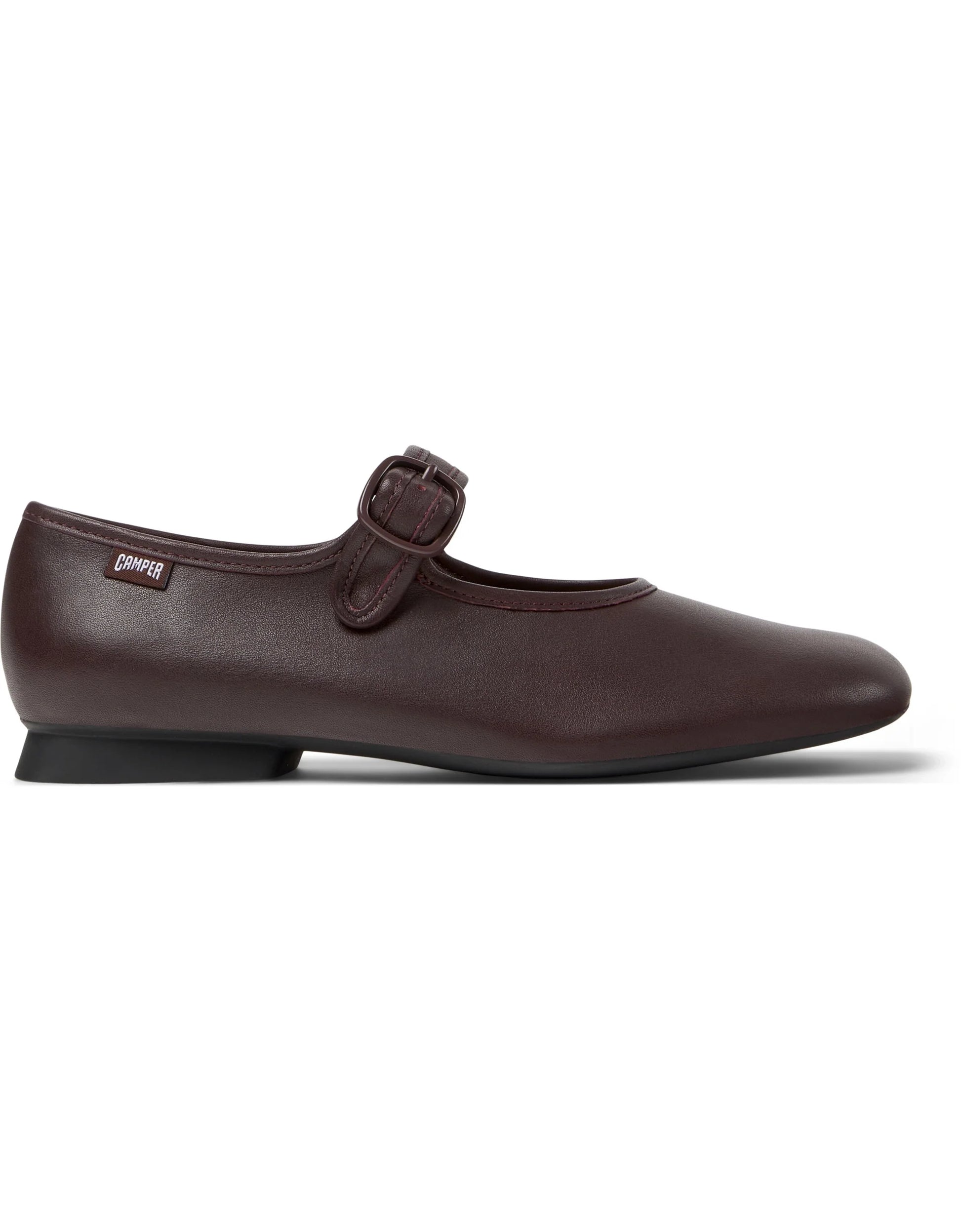 Mocasines Para Mujer De La Marca Camper Modelo Casi Myra Gobi Beizos/Casimyra Ry Negro De Color Burdeos