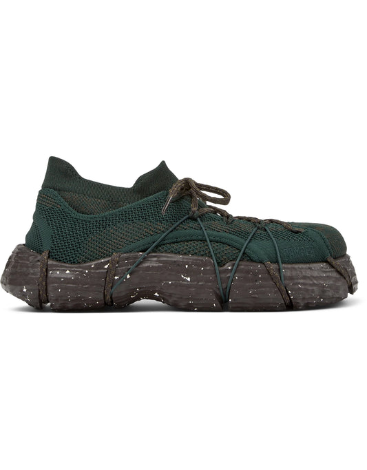 Sneakers Para Mujer De La Marca Camper Modelo Roku Knitted Ufo-Arume/Roku Marrone De Color Verde
