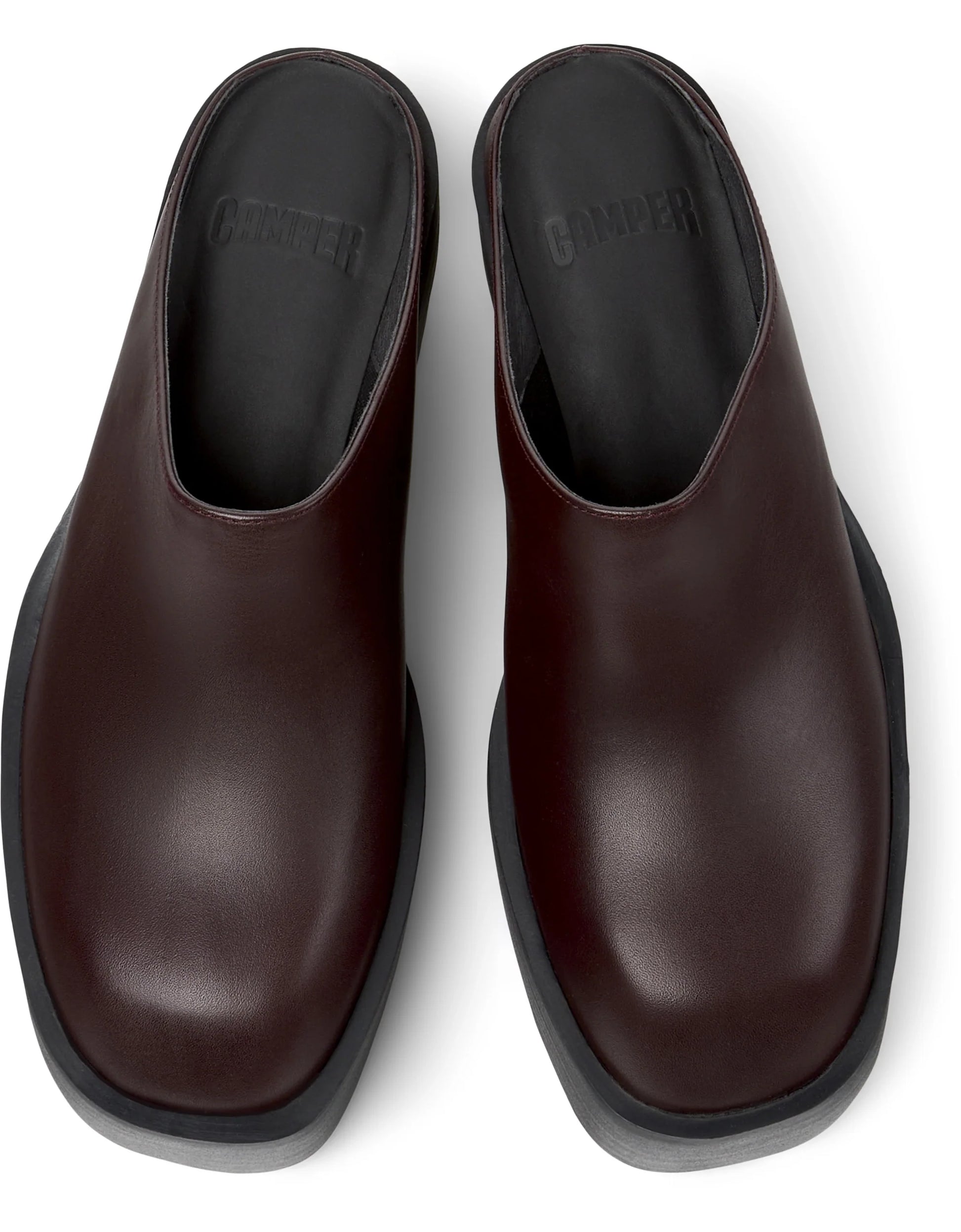 Zapatos Casual Para Mujer De La Marca Camper Modelo Billie Ultrasoft Beizos/Billie Negro De Color Burdeos