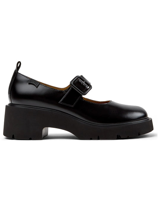 Mocasines Para Mujer De La Marca Camper Modelo Milah Mimi Negro/Milah Negro De Color Negro