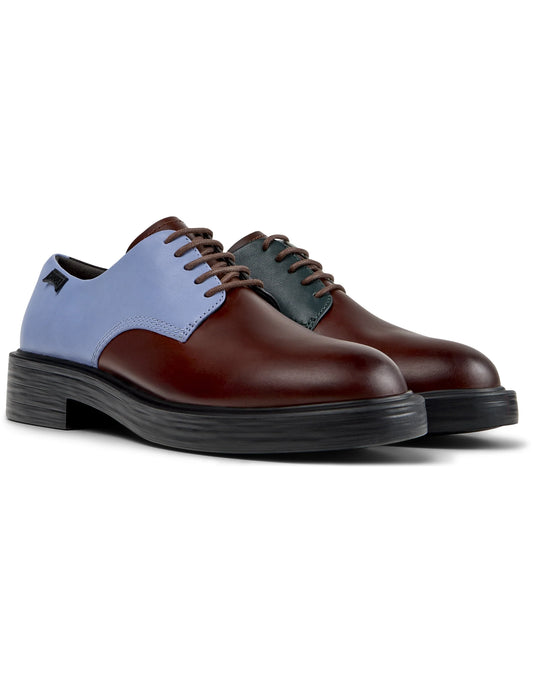 Zapatos Casual Para Mujer De La Marca Camper Modelo Tws Campus Cola,Gobi Luar/Dean Negro Multicolor