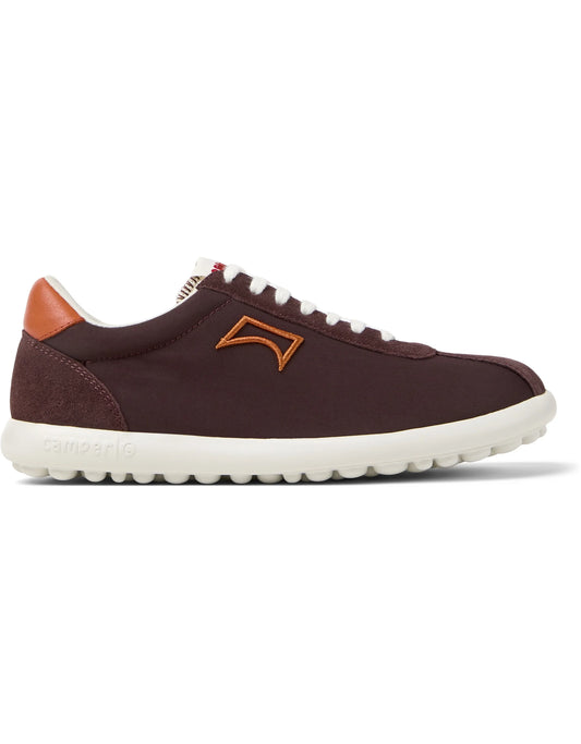 Sneakers Para Mujer De La Marca Camper Modelo Pelotas Xlf Rug Beizos,Vega Beizos/Party Houston De Color Burdeos