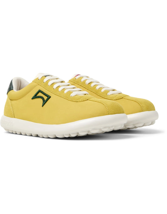 Sneakers Para Mujer De La Marca Camper Modelo Pelotas Xlf Rug Millo,Vega Millo/Party Houston De Color Amarillo