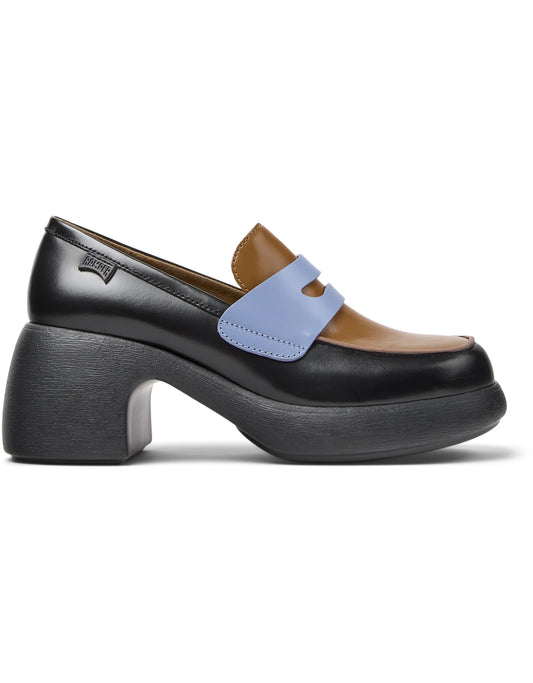 Mocasines Para Mujer De La Marca Camper Modelo Tws Mimi Negro,Igar/Thelma Ii Negro Multicolor
