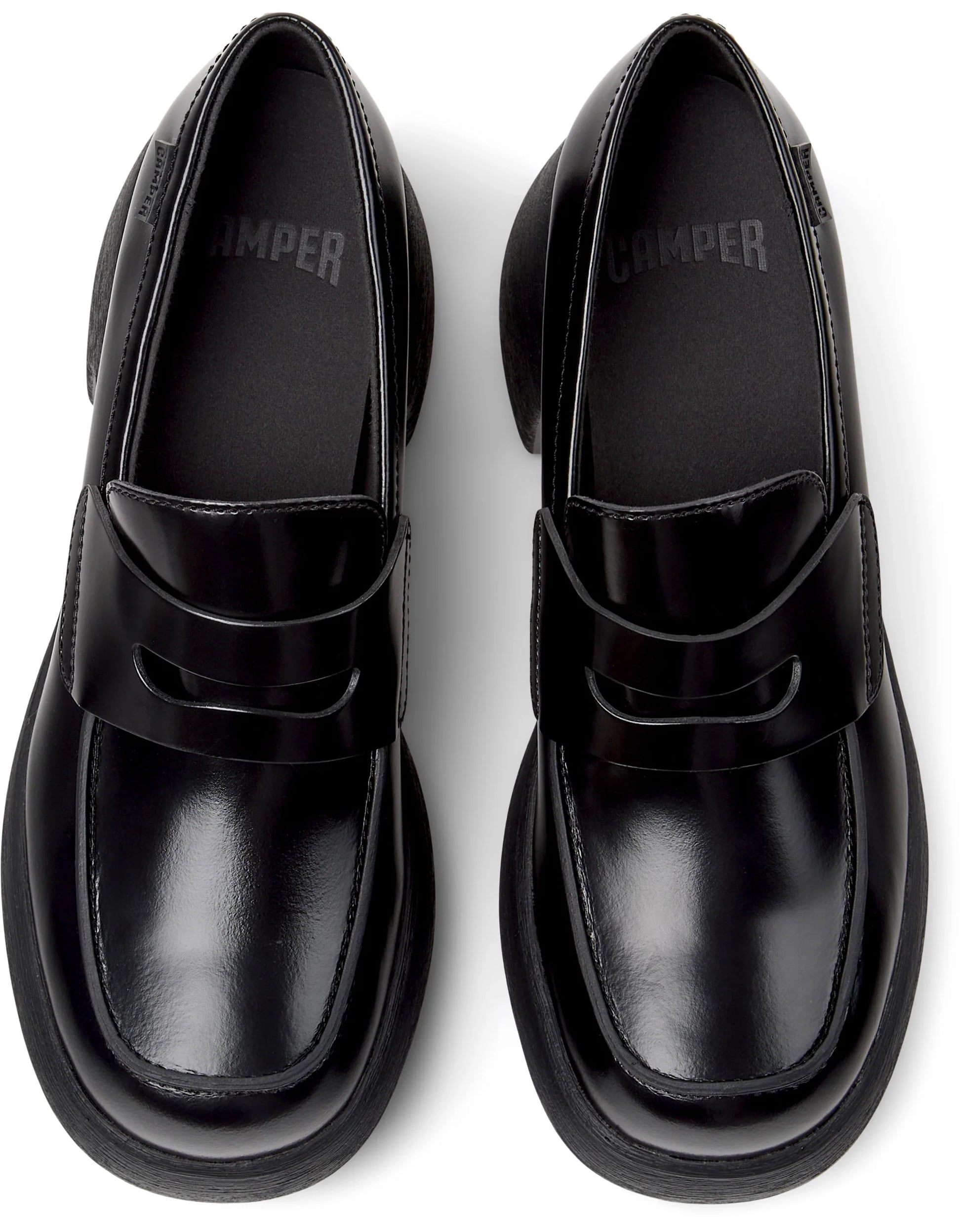 Mocasines Para Mujer De La Marca Camper Modelo Thelma Ii Mimi Negro/Thelma Ii Negro De Color Negro