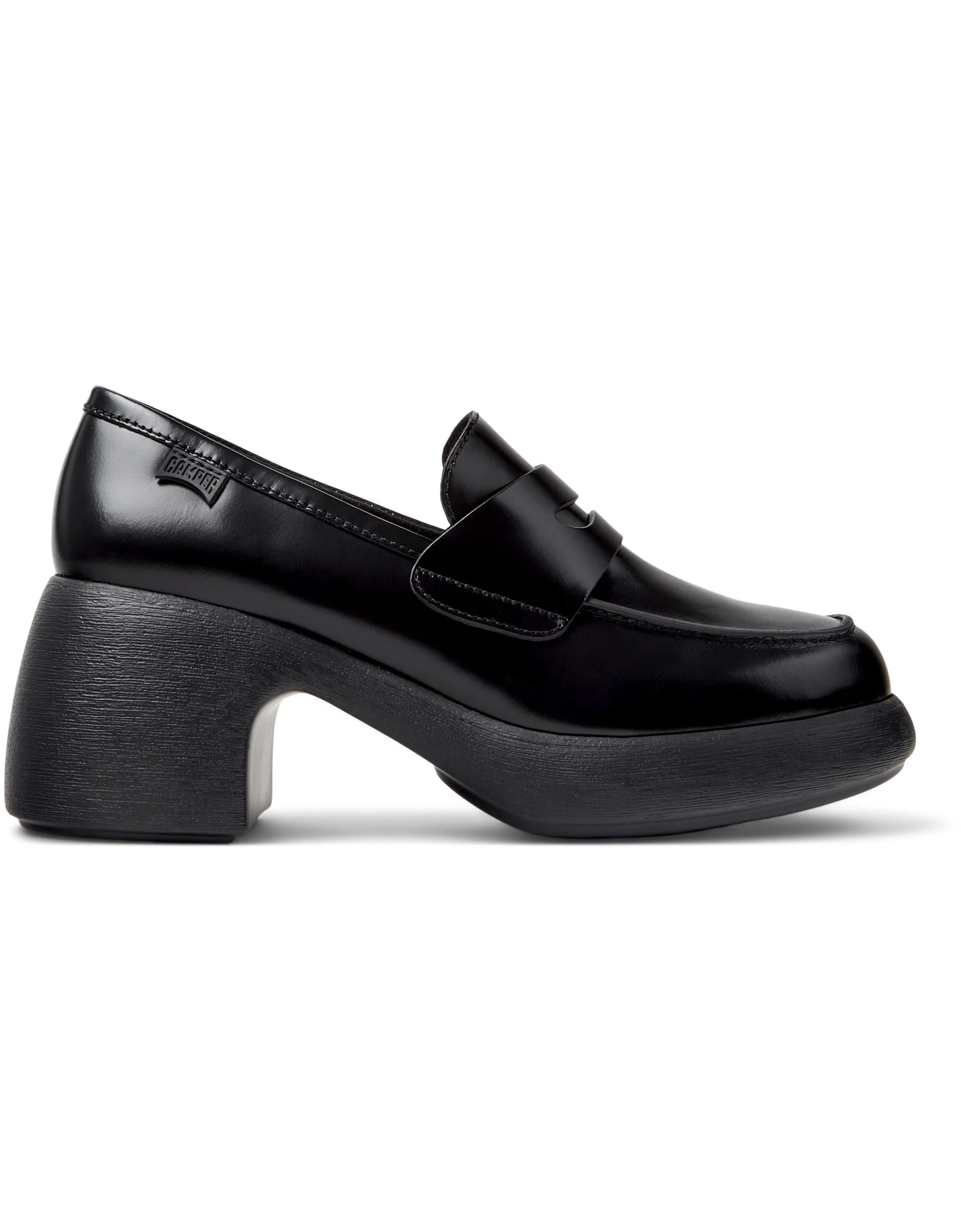 Mocasines Para Mujer De La Marca Camper Modelo Thelma Ii Mimi Negro/Thelma Ii Negro De Color Negro