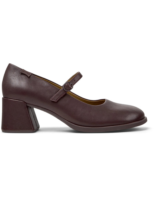 Mocasines Para Mujer De La Marca Camper Modelo Kora Nappon Beizos/Kora Nappon Beizos De Color Burdeos