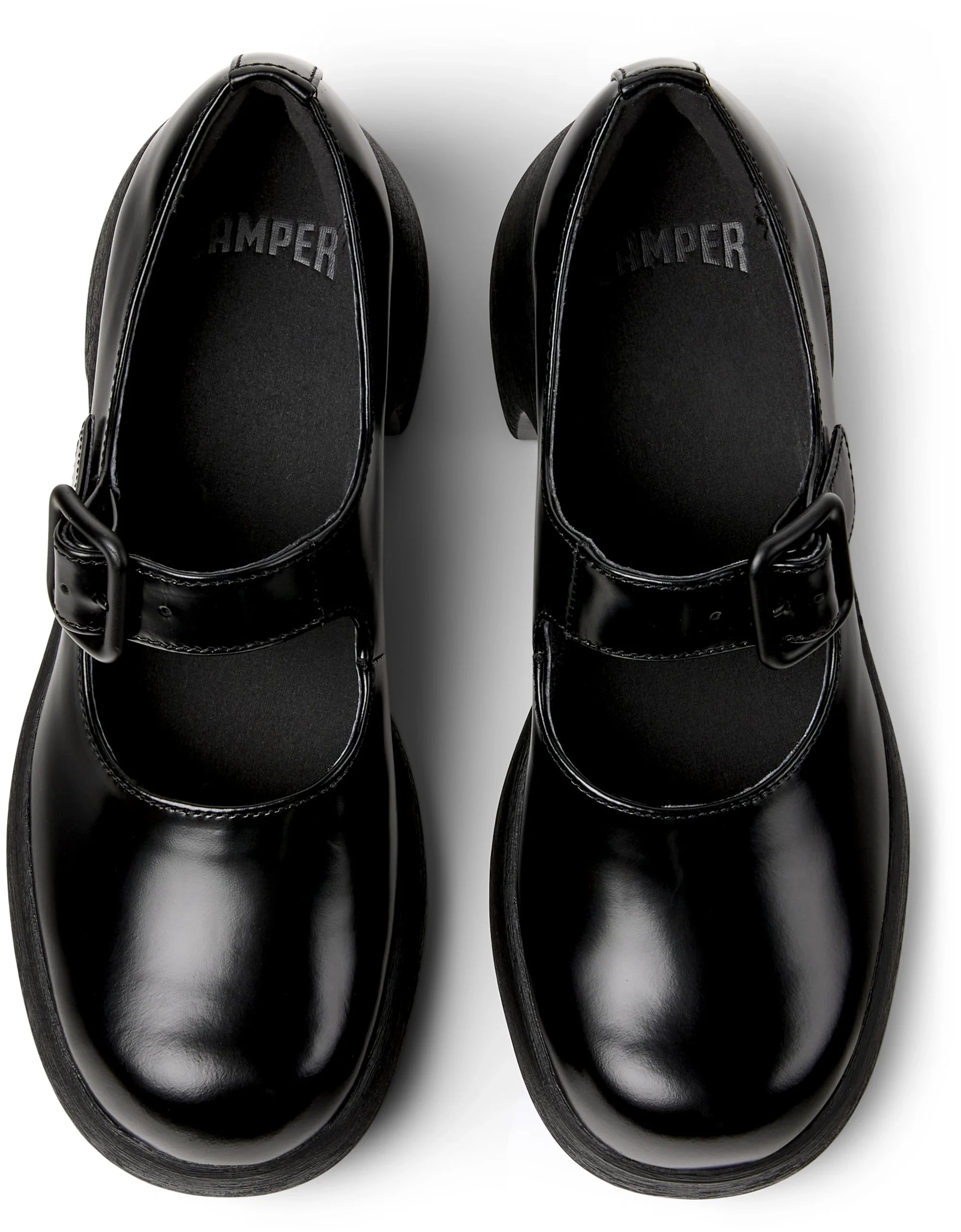Mocasines Para Mujer De La Marca Camper Modelo Thelma Ii Mimi Negro/Thelma Ii Negro De Color Negro
