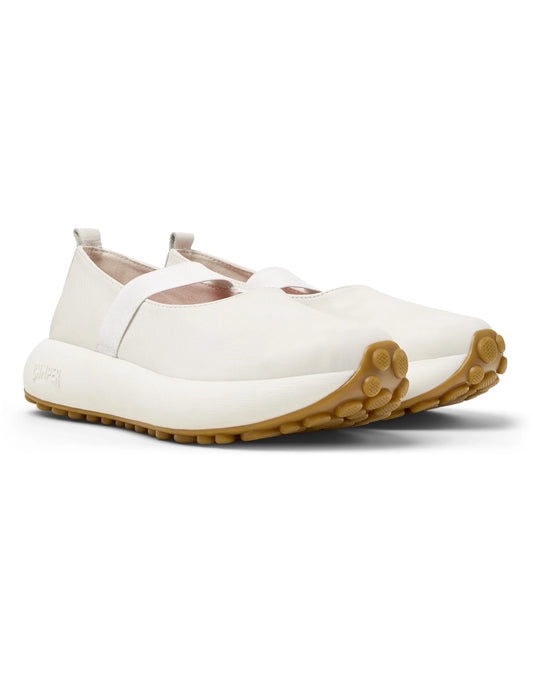 Mocasines Para Mujer De La Marca Camper Modelo Pelotas Athens Sella Houston/Pathens Houston-Miel De Color Blanco