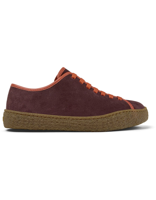 Zapatos Casual Para Mujer De La Marca Camper Modelo Peu Terreno Pello Beizos,Gobi Geum/Peu Terreno Miel De Color Burdeos
