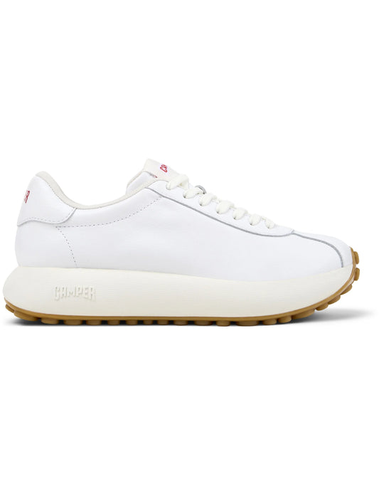 Sneakers Para Mujer De La Marca Camper Modelo Pelotas Athens Rebound Optic/Pathens Houston-Miel De Color Blanco