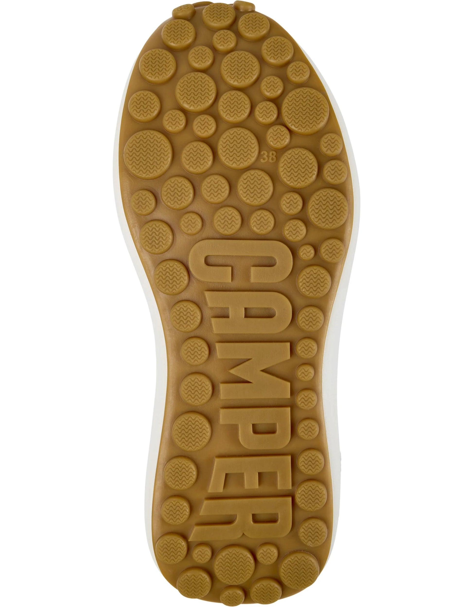 Sneakers Para Mujer De La Marca Camper Modelo Pelotas Athens Rebound Optic/Pathens Houston-Miel De Color Blanco