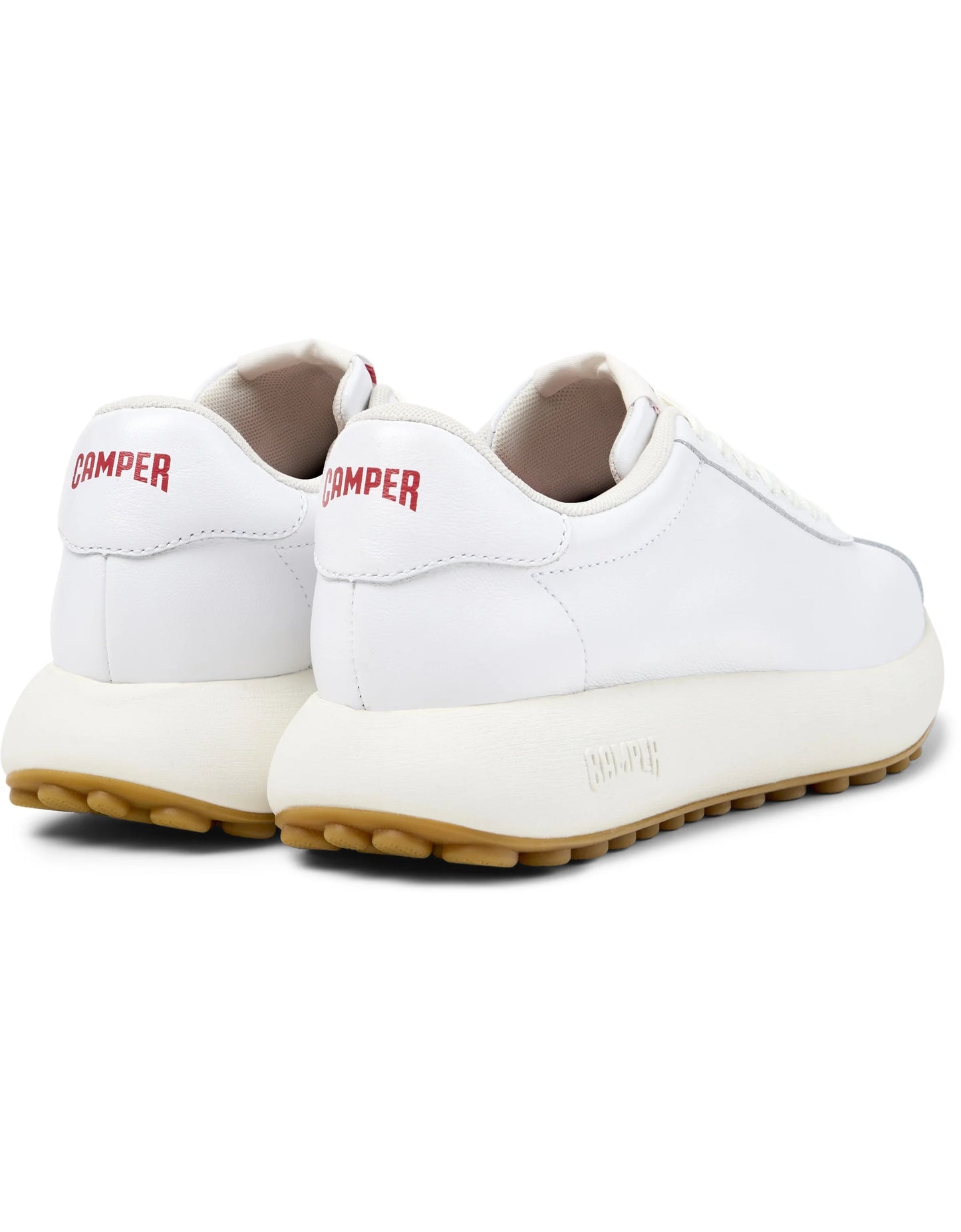Sneakers Para Mujer De La Marca Camper Modelo Pelotas Athens Rebound Optic/Pathens Houston-Miel De Color Blanco