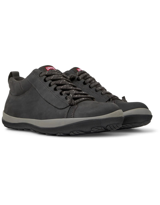 Botas Para Hombre De La Marca Camper Modelo Peu Pista Gm Travelbuck Meteor/Trail Somera-Negro De Color Gris