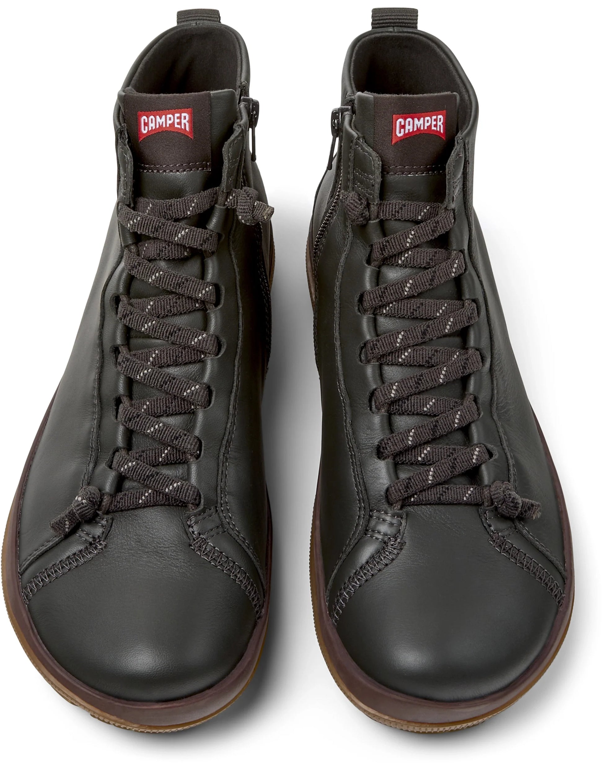 Botas Para Hombre De La Marca Camper Modelo Peu Pista Gm Guard Meteor/Trail Cola-Miel De Color Gris