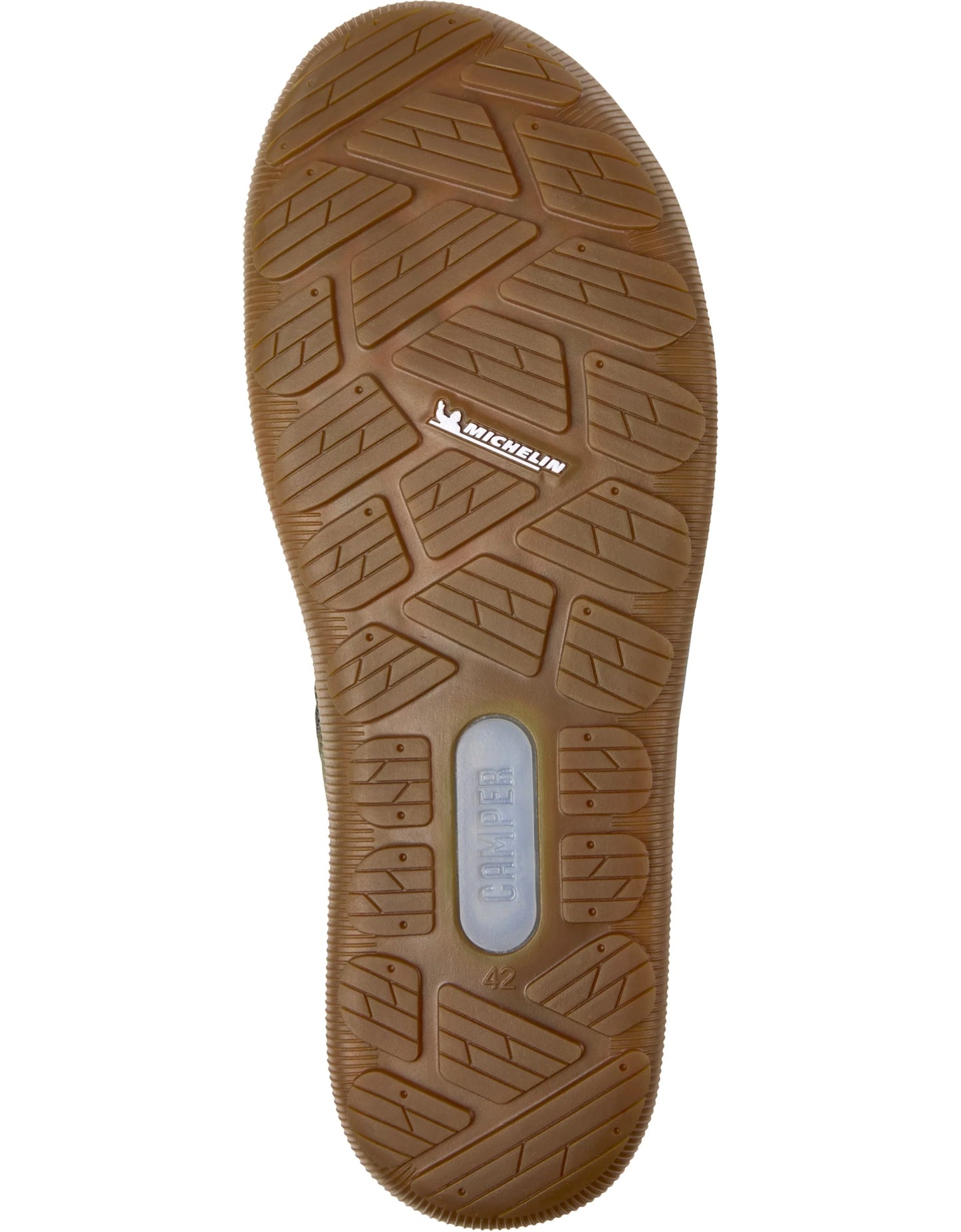 Botas Para Hombre De La Marca Camper Modelo Peu Pista Gm Travelbuck Ufo/Trail Pega-Miel De Color Verde