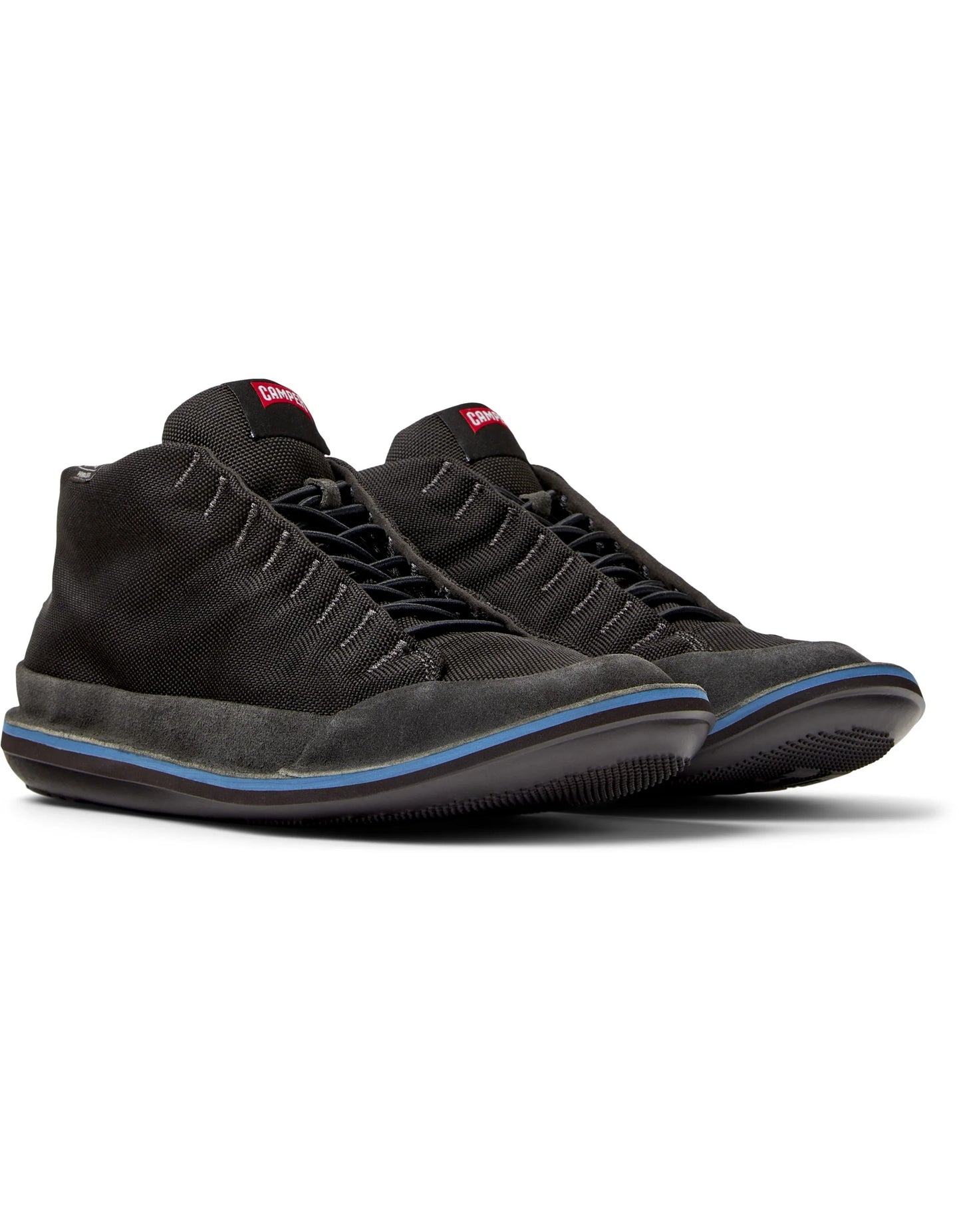 Botas Para Hombre De La Marca Camper Modelo Beetle Rug Meteor,Pong Negro/Hu.Ry Pega-Marrone De Color Negro