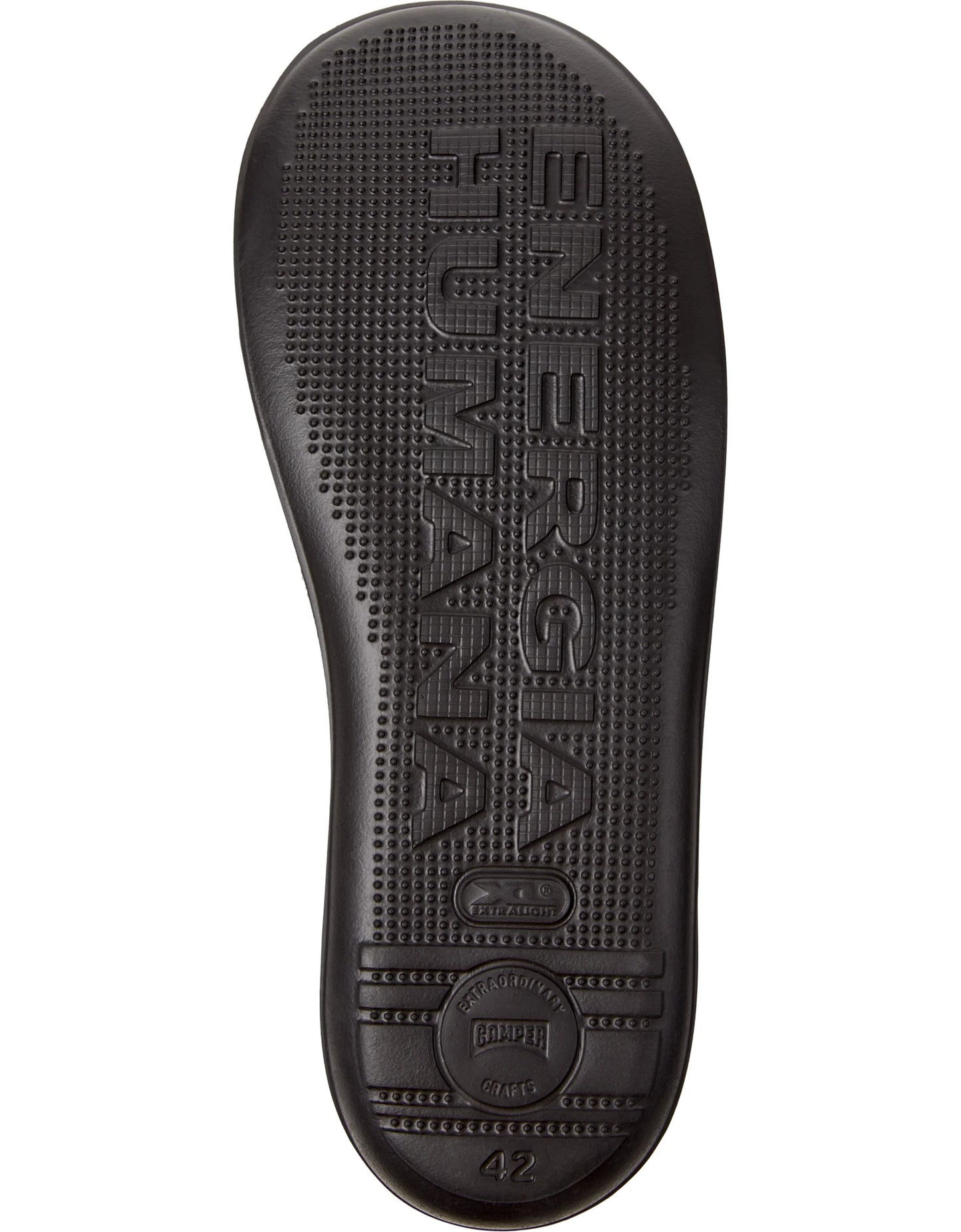 Botas Para Hombre De La Marca Camper Modelo Beetle Rug Meteor,Pong Negro/Hu.Ry Pega-Marrone De Color Negro