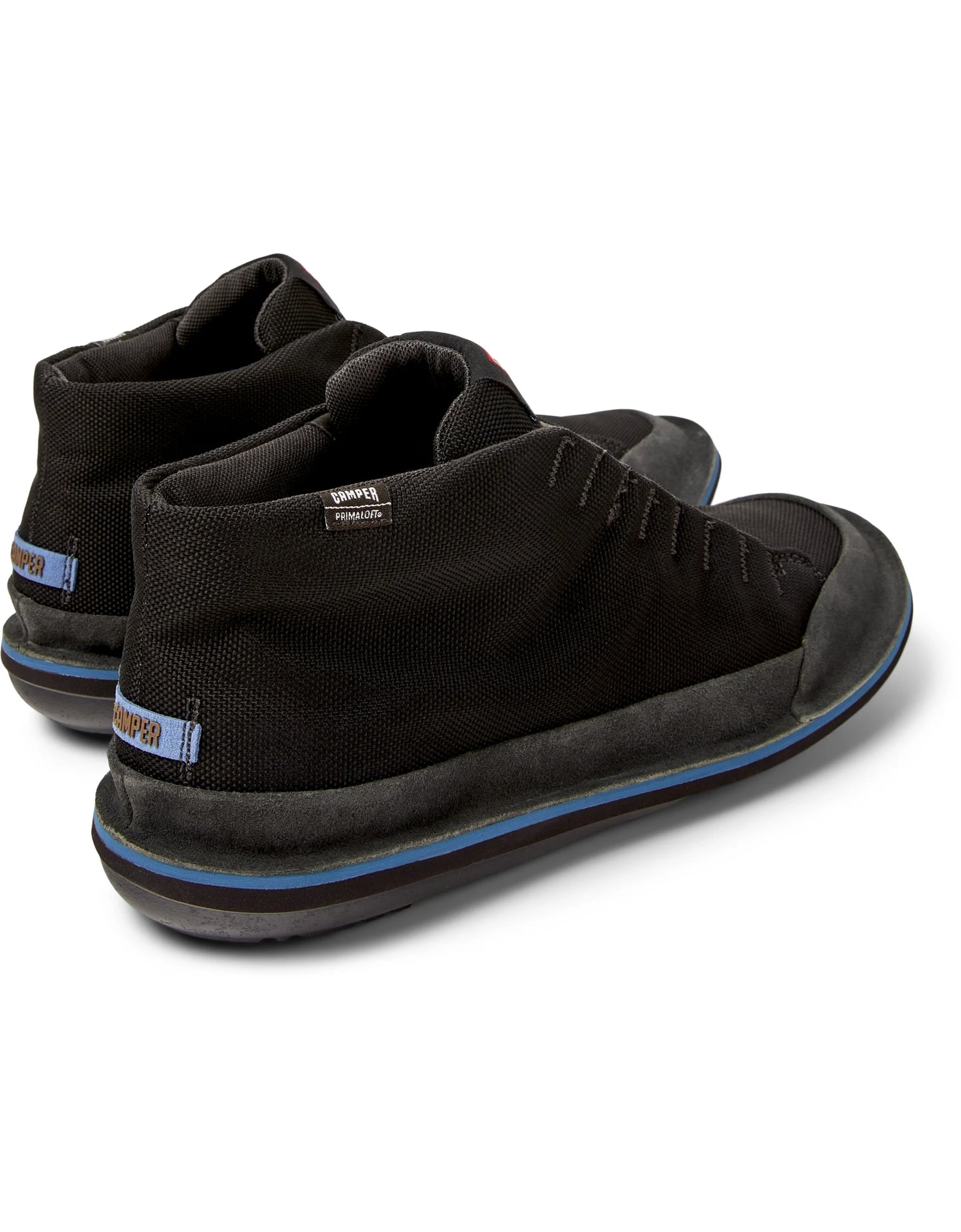Botas Para Hombre De La Marca Camper Modelo Beetle Rug Meteor,Pong Negro/Hu.Ry Pega-Marrone De Color Negro