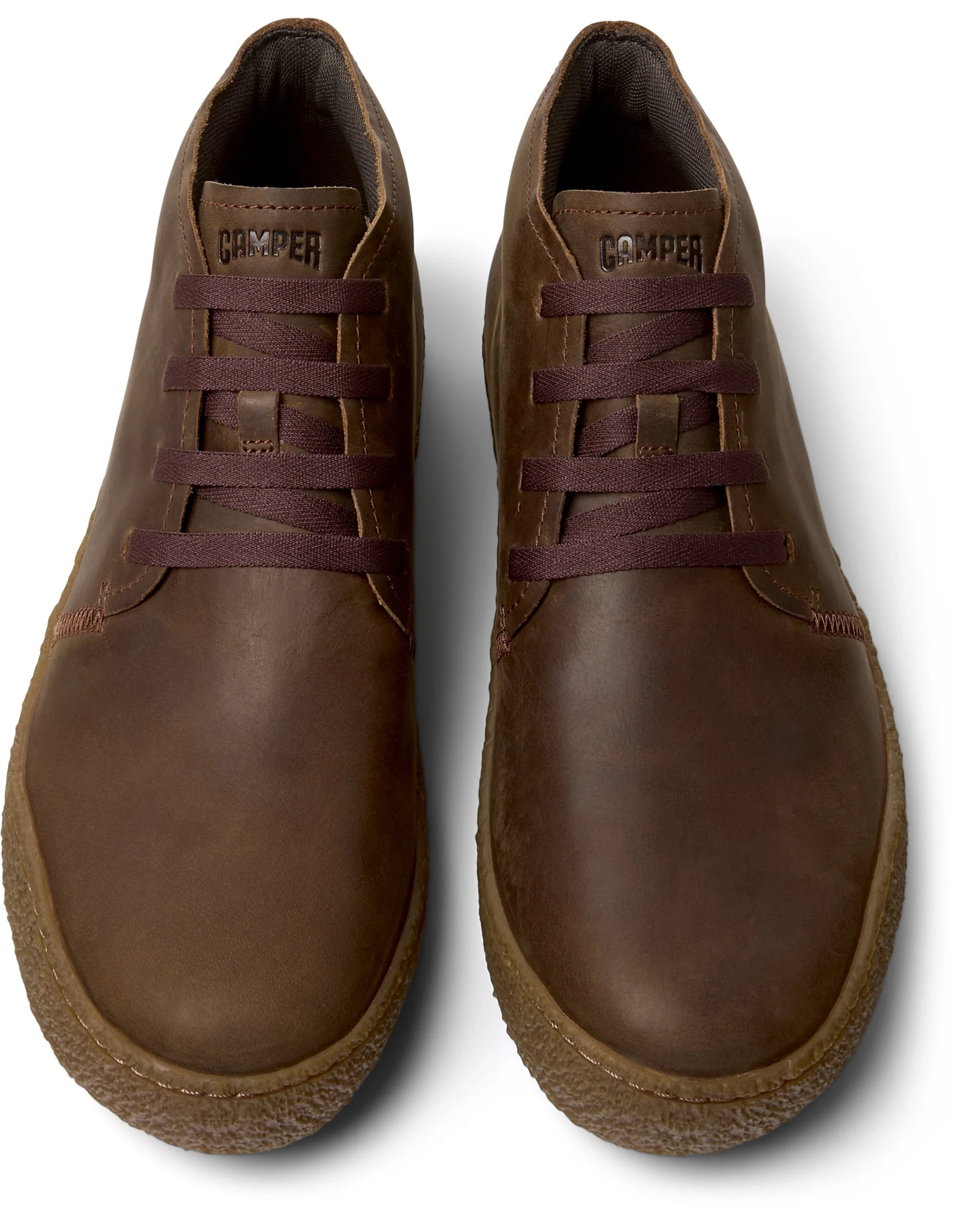 Botas Para Hombre De La Marca Camper Modelo Peu Terreno Crazyhorse Cola/Peu Terreno Miel De Color Marrón