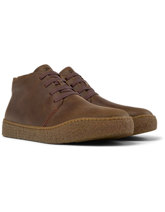 Botas Para Hombre De La Marca Camper Modelo Peu Terreno Crazyhorse Cola/Peu Terreno Miel De Color Marrón