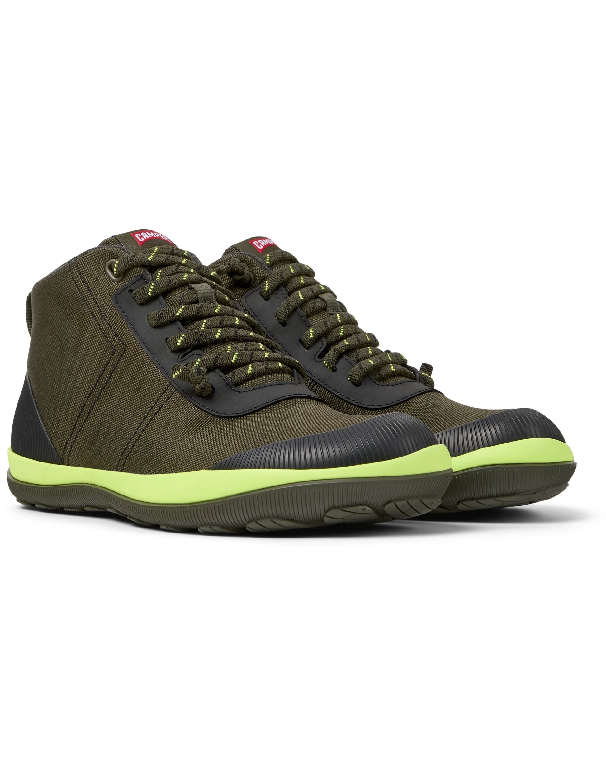 Botas Para Hombre De La Marca Camper Modelo Peu Pista Gm Pong Ufo/Trail Flavin-Ufo De Color Verde